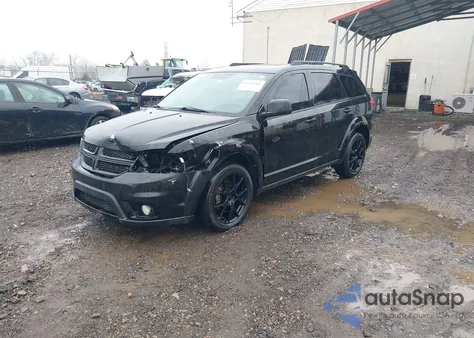 2017 Dodge Journey Sxt из США, поврежденный, VIN 3C4PDCBB0HT545651
